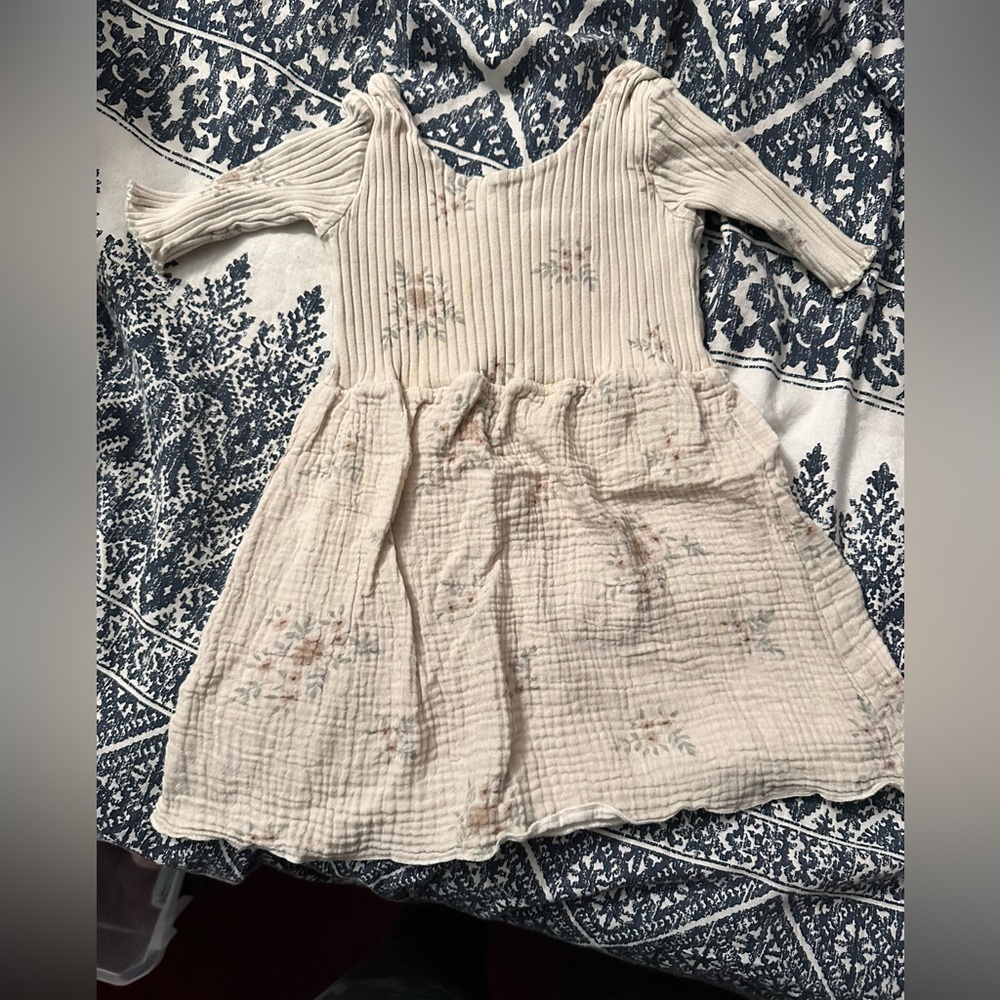 3/4 sleeve dress